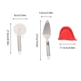 thumbnail image 2 of 4 unids Torta Transfer Spade Pizza Spatula Acero Inoxidable Pizza Peel Cocina Pala, 2 of 5