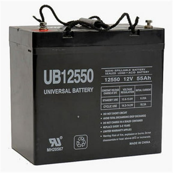 Upg  Ub12550 - Group 22Nf  Sealed Lead Acid Battery