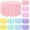 Pastel Pink Rectangle, variant on 12 Pack Plastic Pink Tablecloths Disposable Pastel Pink Table Cloth Rectangle Table Covers for Valentines Day Bridal Engagement Wedding Galentines Party Decorations,54 x 108 Inch