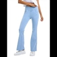 thumbnail image 1 of Leggings de Yoga de Mezclilla Ajustados con Bolsillos y Cintura Alta para Mujer Azul M, 1 of 7