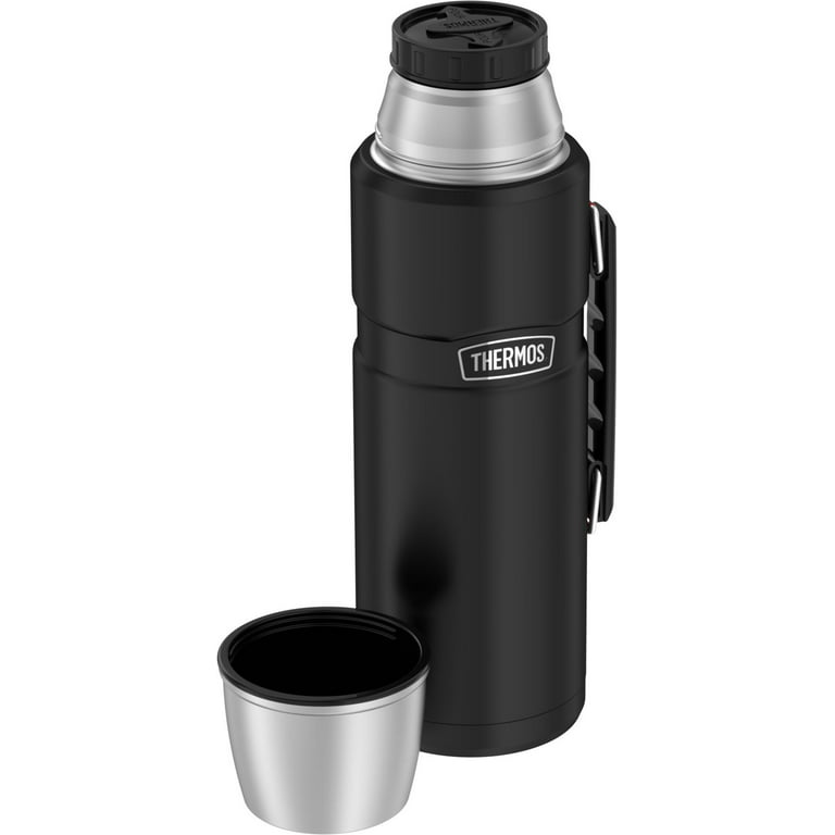 Thermos Stainless King Vacuum Insulated Beverage Bottle - Black - 2L