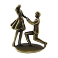 thumbnail image 3 of 2x Figura de Propuesta en Miniatura BLESIY Estatua de Pareja para Hombre de Oficina 2 piezas, 3 of 8