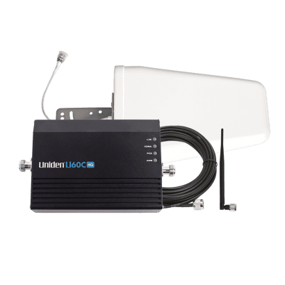 Uniden U60c 4g Home Office Cellular Signal Booster Kit With Outdoor Yagi Directional Antenna Canada Office Cellular Signal Booster Kit, Verizon Signal Booster For Basement