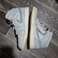 thumbnail image 2 of Ni - ke Air Jordan 1 Mid SE Grey fog Shoes 11.5 Leather Basketball Sneakers 852542-003, 2 of 5