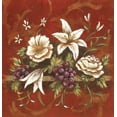 thumbnail image 2 of DeMarco, Fiona 15x15 Gold Ornate Wood Framed with Double Matting Museum Art Print Titled - Jaipur Blossoms I, 2 of 4
