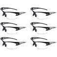 thumbnail image 1 of BRILLAR Gafas de seguridad - Paquete de 6 gafas transparentes para niños Nerf Gun Battles y trabajo de laboratorio, 1 of 5