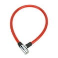 thumbnail image 4 of Bicycle Lock Cable, Durable Material Widely Used Bike Lock Cable Two Keys  For Motorcycle For Bike For Gate Red, 4 of 8