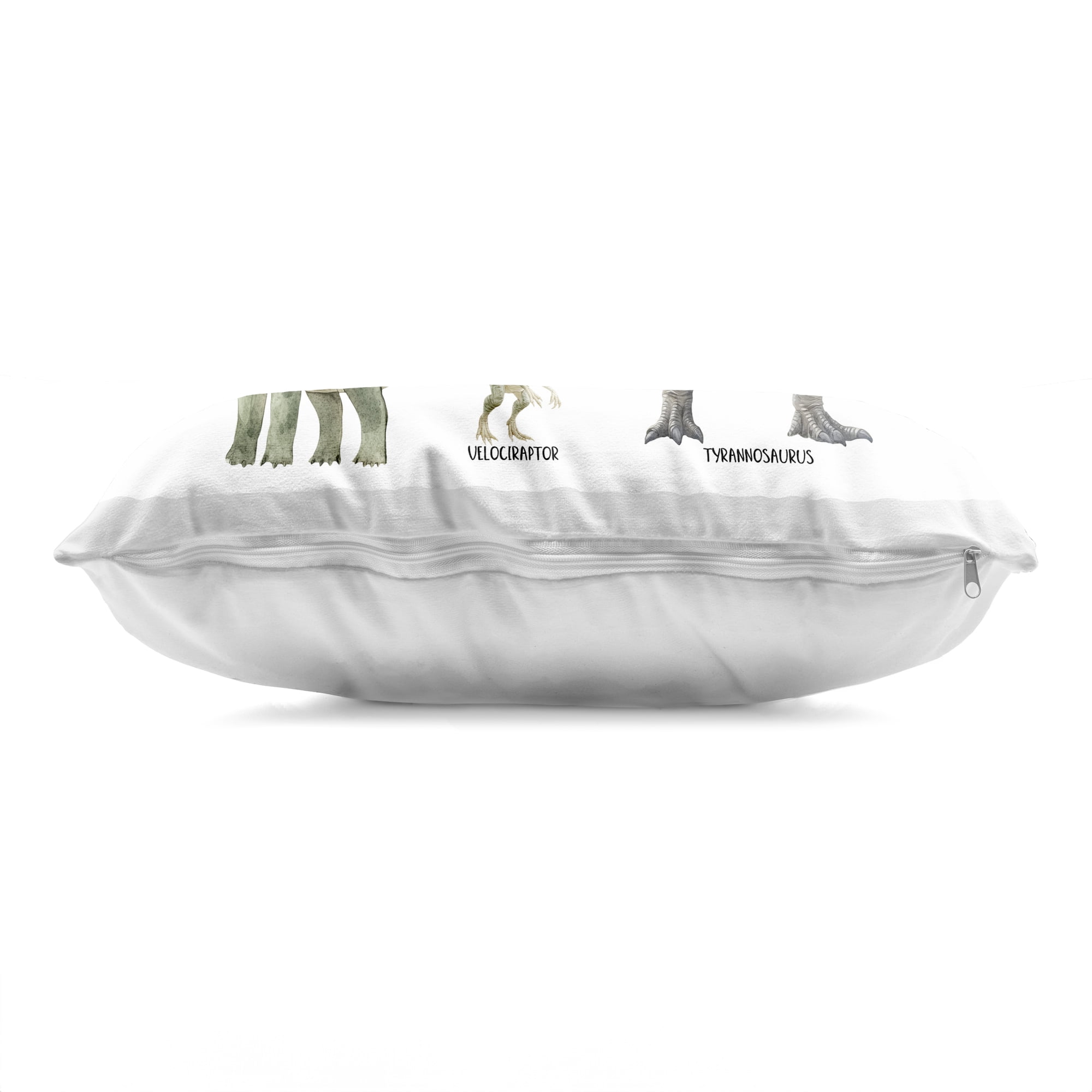 Stupell Industries Meet The Dinosaurs Decorative Printed Throw Pillow, design by Christine Simpson Art, 14 x 7 x 20