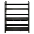 thumbnail image 5 of Montego 3-Shelf Folding Bookcase -Black, 5 of 28