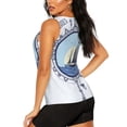 thumbnail image 3 of Fotbe Not All Who Wander Are Lost2 Blusas Sin Mangas para Mujer – Estilo Casual, Corte Suelto, Slim-Fit, Cuello Redondo Deportivo, Tops de Verano para Gimnasio y Yoga-Large, 3 of 7