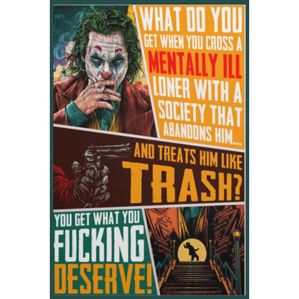 Joker What Do You Get When You Cross a Mentally ill Lined Notebook