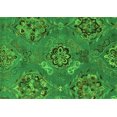 thumbnail image 1 of Ahgly Company Indoor Rectangle Abstract Green Contemporary Area Rugs, 7' x 10', 1 of 1
