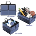 thumbnail image 4 of Car Trunk Foldable MultiCompartment Car Organizer with Removal Lid Securing Straps and Buckles for Folding, 4 of 6