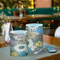 thumbnail image 3 of Yayeee Flameless Candles with Remote Flickering Battery Operated Multi Color Changing, Beige Flowers, 3 of 7