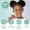 thumbnail image 2 of Brusheez Kids’ Electric Toothbrush Set - Safe & Effective for Ages 3+ - Parent Tested & Approved with Gentle Bristles, 2 Brush Heads, Rinse Cup, 2-Minute Timer, & Storage Base (Luna the Llama), 2 of 8