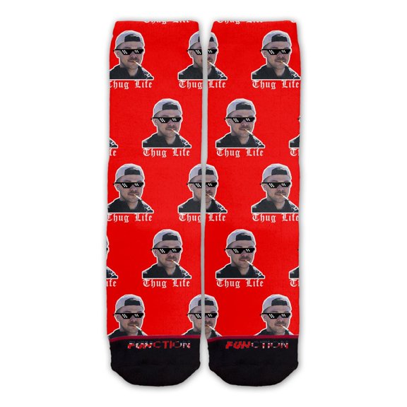 Function - Custom Thug Life Face Socks Personalize Upload Photo Customize Head