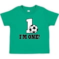 thumbnail image 3 of Inktastic First Birthday Soccer 1 Year Old Boys or Girls Baby T-Shirt, 3 of 5