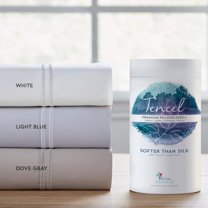 Purecare Premium 100% Tencel Pillowcase Set Gray In Size Queen