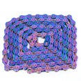 thumbnail image 3 of Bike Chain,High Strength Steel Colorful Bike Variable Speed Chain Replacement Accessory for Mountain Road Bikes, 3 of 8