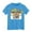 Blue, variant on Hienoo Toddler Girls Tshirt California Printed Short Sleeve T-Shirt Casual Summer Kids Tee Shirt