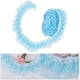 thumbnail image 5 of Puntos de Entre Multicolor, Adorno Plisado, Cinta de Encaje de Malla, Lentejuelas para Costura, Kit para Manualidadas Diy Para Álbumes de Recortes, CumpeameS, 5 of 7