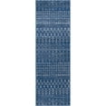 nuLOOM Moroccan Blythe Area Rug or Runner, 2' 8" x 8', Blue