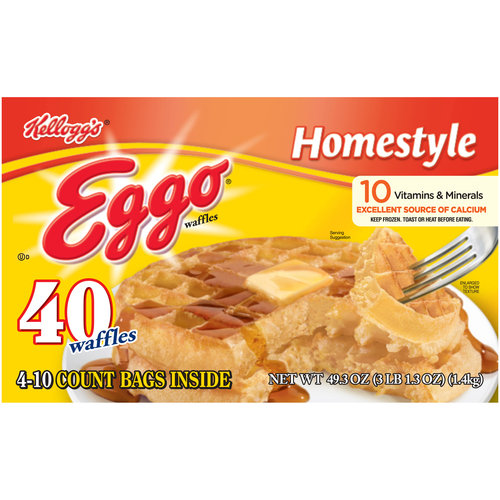 Kellogg's Eggo Buttermilk Pancakes, 24 count, 32.7 oz