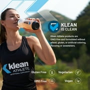 Klean ATHLETE Klean BCAA + PEAK ATP | Amino Acid Supplement for Muscle Building, Workout Recovery, and Lean Muscle | 9.1 Ounces | Natural Orange Flavor