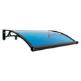 thumbnail image 4 of 40" x 24" Patio Awning Canopy Outdoor Window Door Overhang Rain Snow Protection, 4 of 21