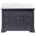 thumbnail image 5 of Sydney 48" Bathroom Vanity with Marine Gray Cabinet and Engineered Marble Top, 5 of 7