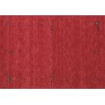 thumbnail image 1 of Ahgly Company Indoor Rectangle Abstract Brown Contemporary Area Rugs, 4' x 6', 1 of 4
