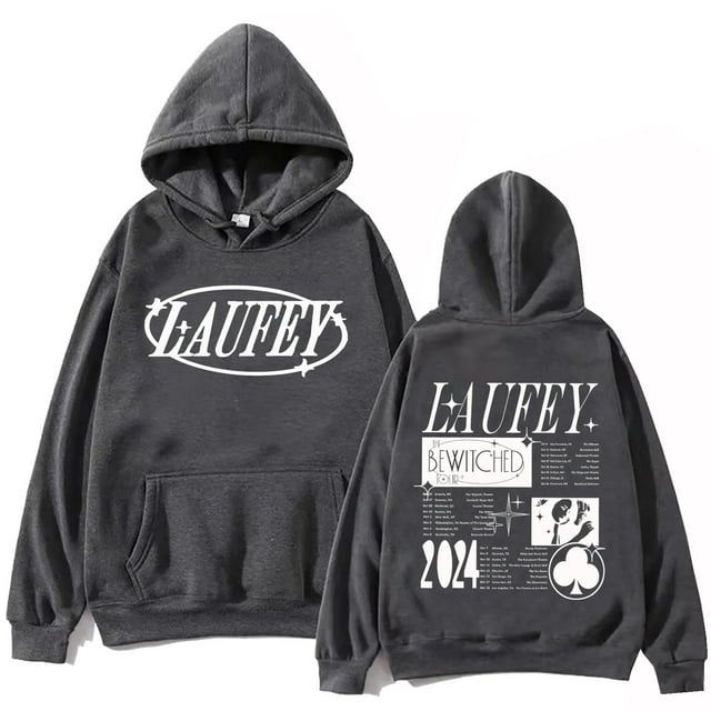Laufey Tour 2025 Hoodie Harajuku Hip Hop Pullover Tops Man Woman Sweatshirt Fans Gift