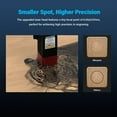 thumbnail image 5 of Mecpow X3 5W Laser Engraving Machine with Safety Lock, Emergency Stop, Flame Detection, Gyroscope Sensor, 5 of 16