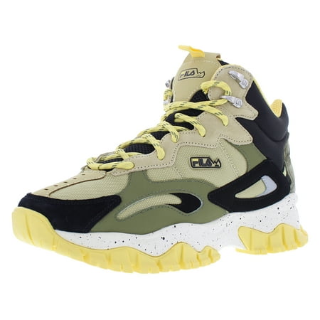 Fila Ray Tracer TR 2 Mid Womens Shoes Size 9, Color: Green/Yellow/Black