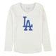 thumbnail image 1 of Camiseta gráfica Touch de Los Dodgers de Los Angeles para mujer color blanco roto talla mediana, 1 of 2