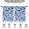 thumbnail image 2 of Blackout Kids Curtains,Colorful Mushroom Pattern Light Blue Pattern Childrens Insulated Curtains Set Of 2,Bedroom Essentials,Toddler Room Decor 42"x54", 2 of 5