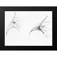 thumbnail image 2 of Tillmon, Avery 18x14 Black Modern Framed Museum Art Print Titled - Graphite Floral VI, 2 of 5