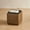 Pecan Brown, variant on Mopio Levi Storage Tray Ottoman, Dark Gray