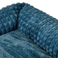 thumbnail image 5 of Vibrant Life Small Flannel Waffle Texture Bolster Cat or Dog Bed, Blue, 17" x 21", 5 of 7