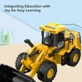 thumbnail image 7 of ZZkhGO Construction Vehicles Toy, Roller Excavator Bulldozer Forklift Set, Engineering Vehicle for Kids Age 3 and Up, 7 of 7