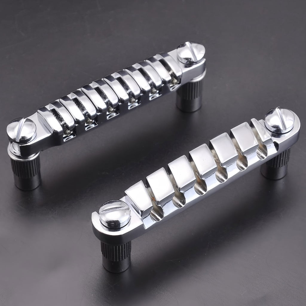 Electric Guitar Bridge Change Guitar Bridge Tailpiece Individual Saddles for 6 String Electric Guitars Parts