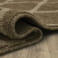 thumbnail image 4 of Mohawk Home Lewis Diamond Near Black/Tan Tufted Polyester Area Rug, 4 of 8