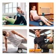 thumbnail image 7 of FIXPARTS Strong Foam Roller,13×5.5" Pilates Back Roller for Back and Leg Pain,Muscle,Kinks（Black）, 7 of 7