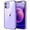 Deep Purple, variant on JETech Case for iPhone 12/12 Pro 6.1-Inch, Shockproof Bumper Cover, Anti-Scratch Clear Back, HD Clear