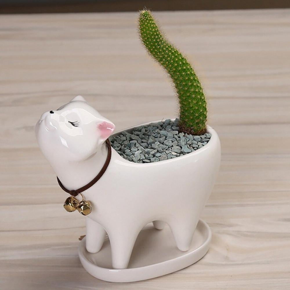 Cat Plant Pot