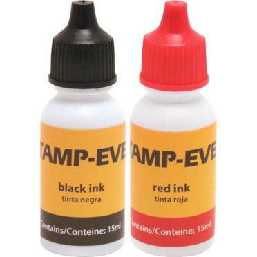 Shiny Red Ink Stamp Pad 2-1/4" X 3-1/2" - Premium Felt Pad With Water-Based Red Ink