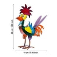 Prek Graduation Decorations Cute Cartoon Bird Rooster Statue Gardening