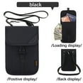 thumbnail image 2 of Bolso de hombro a la moda, documentos de viaje, bolso para colgar en el cuello, bolso para teléfono móvil Wmkox8yii jkg4725, 2 of 2