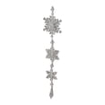 thumbnail image 2 of Adorno colgante de copo de nieve con forma de gota, brillante, decorativo y creativo para Navidad. Estilo C, 2 of 9