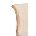 thumbnail image 3 of Fauteuil à dossier évasé lin Hayes, 3 of 6